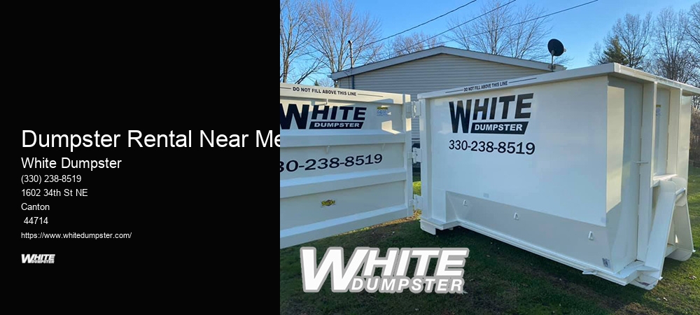 Yard Dumpster